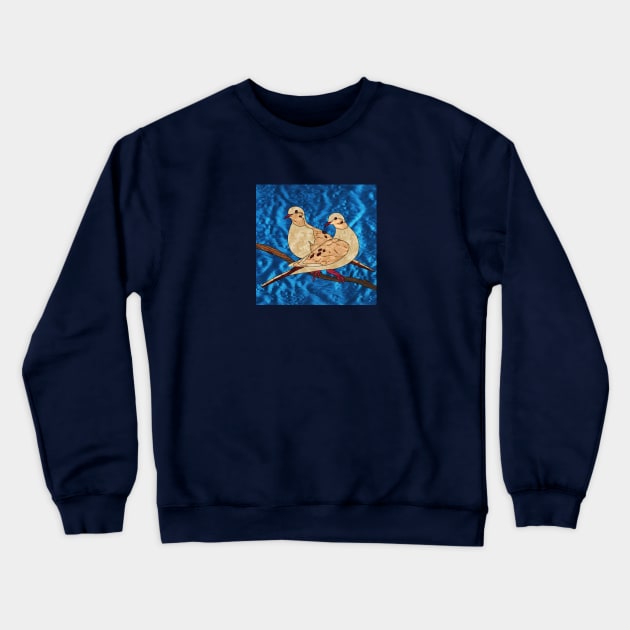 Mourning Doves Crewneck Sweatshirt by Gregg Standridge